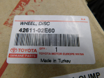 Диск колесный для Toyota Corolla E18 2013-2018, OEM 4261102E60 - вид 4 (фото)