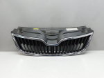 Решетка радиатора для Skoda Rapid 2013-2020, OEM 5JA853668 - вид 1 (фото)