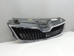 Решетка радиатора для Skoda Rapid 2013-2020, OEM 5JA853668 - вид 3 (фото)
