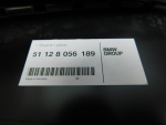 Кронштейн заднего бампера для BMW GT F07 2008>, OEM 51128056189 - вид 3 (фото)