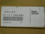 Кронштейн заднего бампера для BMW X3 F25 2010>, OEM 51127239884 - вид 3 (фото)