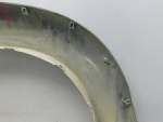 Накладка крыла заднего  правого для Toyota Hilux 2005-2015, OEM 616810K140 - вид 4 (фото)