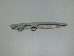 Накладка переднего бампера для BMW GT F07 2008>, OEM 51117172370 - вид 2 (фото)