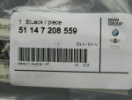 Эмблема для BMW X6 E71 2008>, OEM 51147208559 - вид 2 (фото)