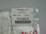 Эмблема для Mitsubishi Outlander 2012>, OEM 7415A015 - вид 3 (фото)