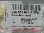 Эмблема для Skoda Rapid 2013-2020, OEM 5JA853041ATW4 - вид 2 (фото)