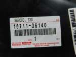 Диффузор радиатора для Toyota RAV 4 2013-2019, OEM 1671136140 - вид 3 (фото)