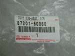 Воздуховод для Lexus LX 570 (URJ200) 2007>, OEM 8720160080 - вид 3 (фото)