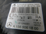 Фара правая для Mercedes-Benz GLA-Class X156 2014>, OEM A1569061800 - вид 6 (фото)