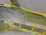 Бампер передний для Skoda Fabia 2007-2015, OEM 5J0807221D - вид 8 (фото)