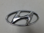 Эмблема для Hyundai Solaris 2010-2017, OEM 863631R000 - вид 1 (фото)