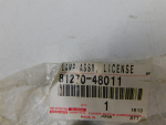Подсветка номерного знака для Toyota Highlander II 2007-2013, OEM 81275-48010 - вид 2 (фото)