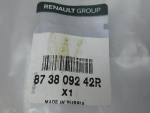 Накладка для Renault Logan II 2014>, OEM 873809242R - вид 3 (фото)