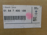 Панель передняя для BMW X3 G01 2017>, OEM 51647400109 - вид 4 (фото)