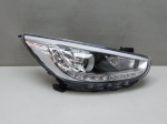 Фара правая для Hyundai Solaris 2010-2017, OEM 921024L500 - вид 1 (фото)