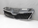 Решетка радиатора для Skoda Rapid 2013-2020, OEM 5JA853668 - вид 3 (фото)