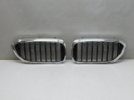 Решетка радиатора для BMW 5-серия G30 2016>, OEM 51137390863 - вид 1 (фото)