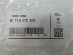 Решетка в бампер левая для BMW X1 F48 2015>, OEM 51117954249 - вид 3 (фото)