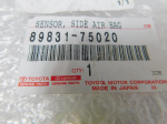 Датчик удара (AIRBAG) для Toyota Land Cruiser (150)/Prado 2009>, OEM 8983175020 - вид 3 (фото)