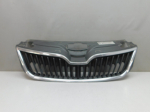 Решетка радиатора для Skoda Rapid 2013-2020, OEM 5JA853668 - вид 1 (фото)