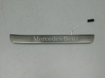 Накладка порога для Mercedes-Benz GLE W167 2018>, OEM A1676861600 - вид 1 (фото)