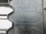 Решетка в бампер центральная для Skoda Rapid 2013-2020, OEM 5JA853677C - вид 4 (фото)