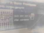 Юбка передняя для Audi Q5 2008-2017, OEM 8R0807061E - вид 7 (фото)