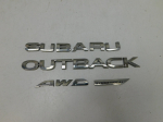 Эмблема для Subaru Legacy Outback (B16) 2020>, OEM 93079AL000 - вид 1 (фото)