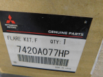 Накладка крыла переднего левого для Mitsubishi Pajero Sport (KH) 2008-2015, OEM 7420A077HP - вид 4 (фото)