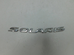 Эмблема для Hyundai Solaris 2010-2017, OEM 863134L000 - вид 1 (фото)