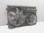 Диффузор радиатора для Skoda Superb 2008-2015, OEM 1K0121207BC - вид 2 (фото)