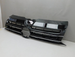 Решетка радиатора для Volkswagen Transporter T5 2003-2015, OEM 7E5853651DNPU - вид 3 (фото)