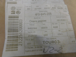 Стекло двери задней левой для Audi A6 [C6,4F] 2004-2011, OEM 4F9845205 - вид 4 (фото)