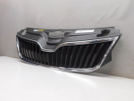 Решетка радиатора для Skoda Rapid 2013-2020, OEM 5JA853668 - вид 2 (фото)