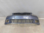 Бампер передний для Skoda Fabia 2007-2015, OEM 5J0807221D - вид 2 (фото)