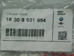 Насадка на глушитель для BMW 5-серия G30 2016>, OEM 18308631954 - вид 5 (фото)