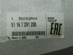 Накладка зеркала правого для BMW X3 F25 2010>, OEM 51167291200 - вид 3 (фото)