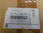 Молдинг крыши левый для BMW X6 E71 2008>, OEM 51137250401 - вид 4 (фото)