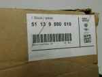 Молдинг лобового стекла для BMW X6 G06 2019>, OEM 51139880519 - вид 3 (фото)