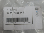 Крепеж фары для BMW X1 F48 2015>, OEM 63117428743 - вид 2 (фото)