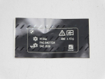 Наклейка для BMW X1 F48 2015>, OEM 71236992825 - вид 1 (фото)