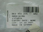 Крышка омывателя фары для Audi A4 [B8] 2007-2015, OEM 8K0955275 - вид 3 (фото)