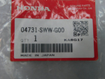Уплотнитель для Honda CR-V 2007-2012, OEM 04731SWWG00 - вид 2 (фото)