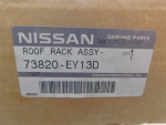 Рейлинг левый (планка на крышу) для Nissan Qashqai 2006-2014, OEM 73820EY13D - вид 3 (фото)