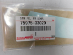 Наклейка для Toyota Camry V50 2011-2018, OEM 7597533020 - вид 2 (фото)