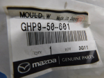 Молдинг лобового стекла для Mazda 6 (GJ/GL) 2013>, OEM GHP950601 - вид 2 (фото)