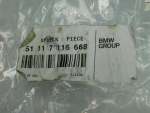 Кронштейн переднего бампера для BMW X5 E53 2000-2007, OEM 51117116668 - вид 3 (фото)