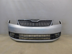 Бампер передний для Skoda Rapid 2013-2020, OEM 60U807221F - вид 1 (фото)