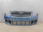Бампер передний для Skoda Fabia 2007-2015, OEM 5J0807221D - вид 1 (фото)