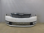 Бампер передний для Skoda Rapid 2013-2020, OEM 60U807221F - вид 1 (фото)
